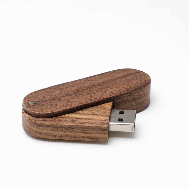 Houten USB | Inklapbaar | Eco geschenk